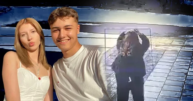 16 yaşındaki Defne nin ölümü kamerada! Arkadaşıyla birlikte yere savruldular