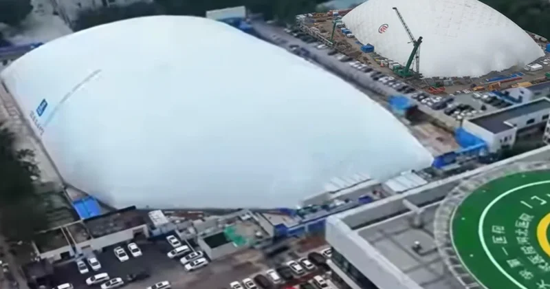 Şehrin ortasında dev balonlar var: İşte nedeni Sözcü Gazetesi