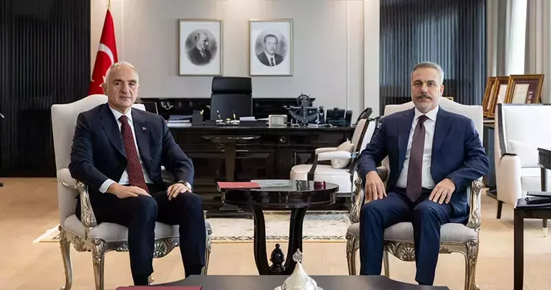 Bakanlar Fidan ve Ersoy bir araya geldi