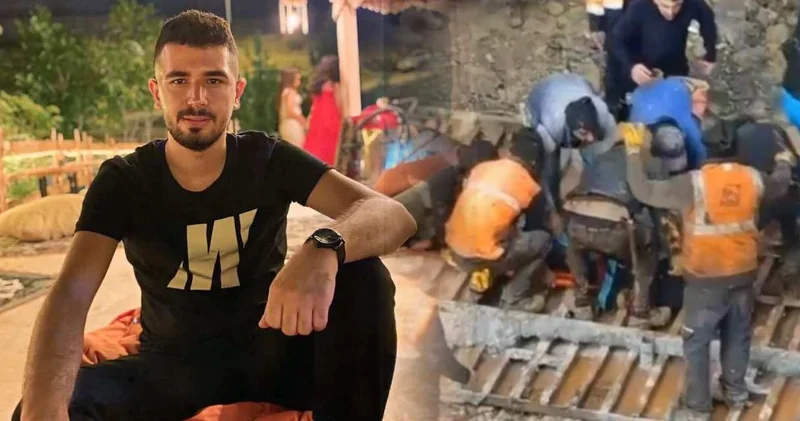 26 yaşındaki genç inşaattan düşerek öldü!