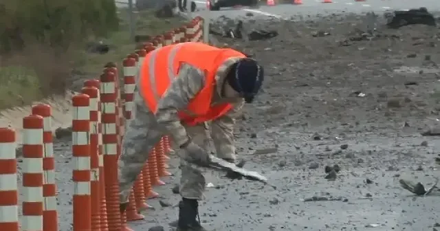 F 16 neden düştü? Nerede düştü? VİDEO İZLE