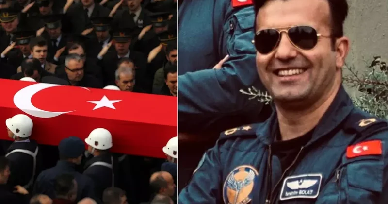 F 16 Uçağının Düşmesi Sonucu Şehit Olan Pilot İbrahim Bolat, İzmir de Son Yolculuğuna Uğurlanacak