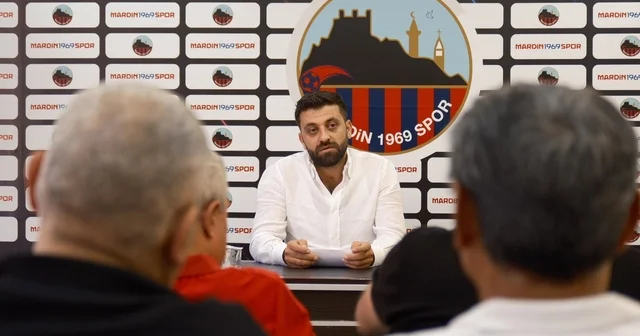 Mardin 1969 Spor Başkanı Aşar: Teknik heyetimize güvenimiz tam Mardin Haberleri