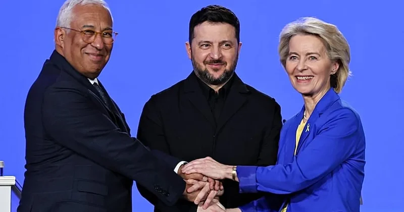 AB nin elini kolunu 90 milyar Euro luk vetoya karşı Von der Leyen isyan etti Sözcü Gazetesi