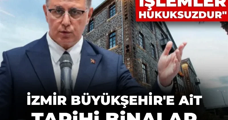 İzmir Büyükşehir e ait tarihi binalar Vakıflar Genel Müdürlüğünün eline geçti