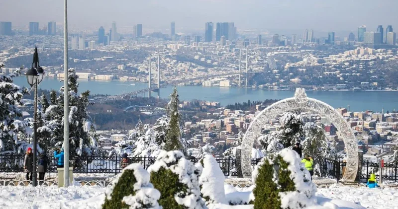 İstanbul a kar yağışı için saat verdi: 17 ili alarma geçirdi
