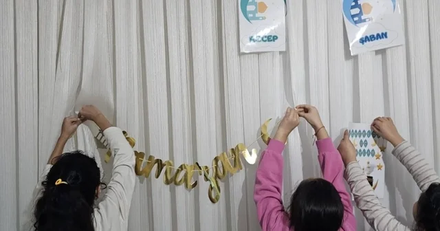 Koruma altındaki çocuklar evlerini Ramazan ayı için süsledi Bilecik Haberleri