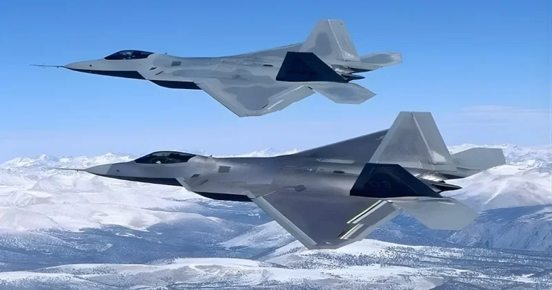 ABD den kritik hamle: 12 F 22 uçağı İsrail e indi Sözcü Gazetesi