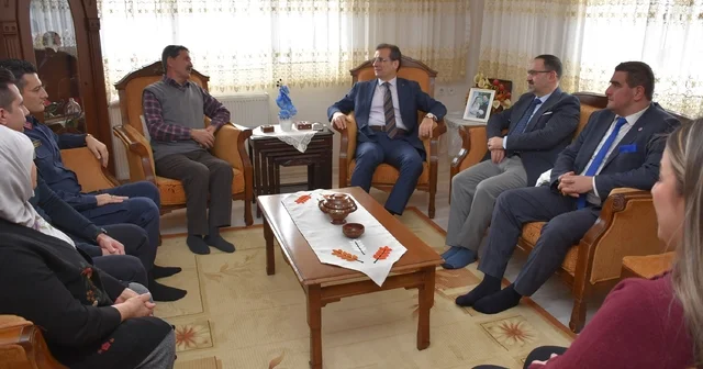 Salihli de şehit Astsubay Ahmet Deniz Varol unutulmadı Manisa Haberleri