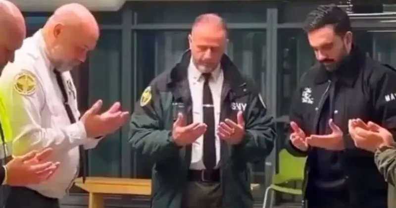 New York Belediye Başkanı Zohran sahur öncesi güvenlik güçleriyle dua etti