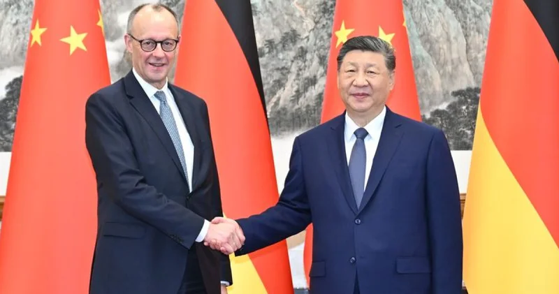 Şi Cinping, Friedrich Merz ile görüştü Dış Haberler