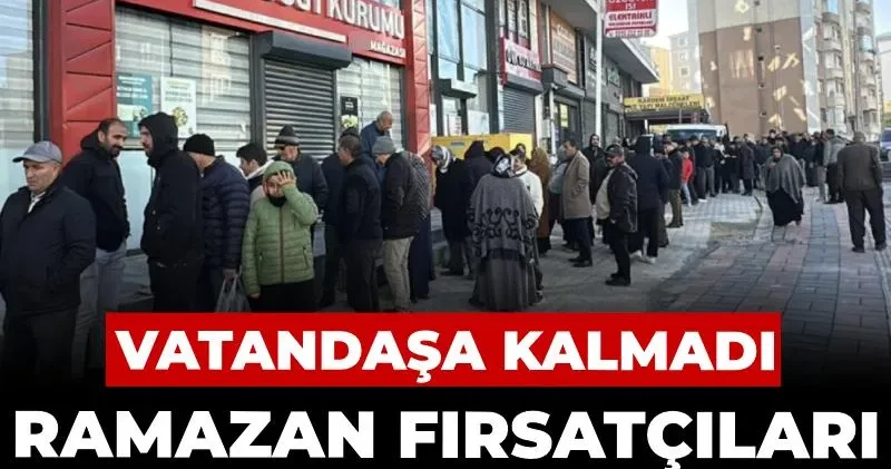 Ramazan fırsatçıları ucuz eti talan etti: Vatandaşa kalmadı