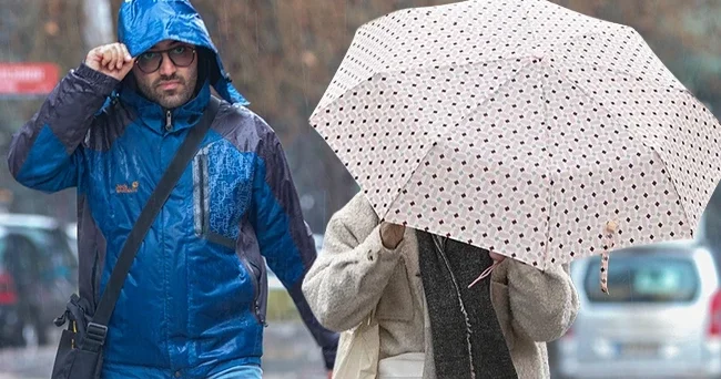 Meteoroloji saat verdi: Hava sıcaklığı 6 derece düşüyor! Yarına dikkat: Kar, sağanak ve fırtına...