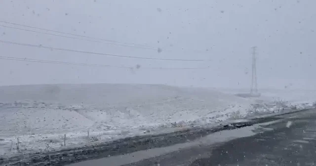 Türkiye nin en kurak ilçelerinden Karapınar da kar sevinci Konya Haberleri