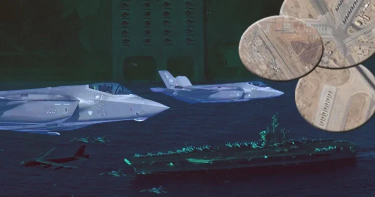 ABD nin dev askeri yığınağı uydu görüntüleriyle tespit edildi: 150 savaş uçağı İran a karşı konuşlandırıldı