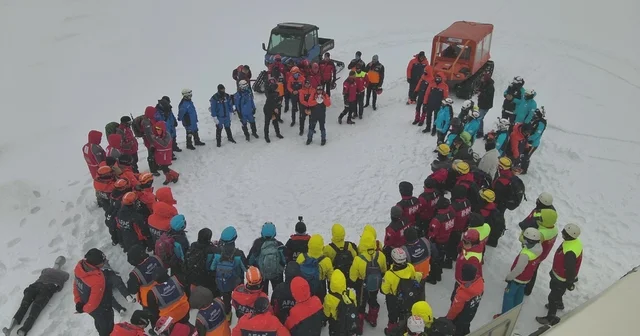 Kayseri de çığda arama kurtarma tatbikatı düzenlendi Ankara Haberleri