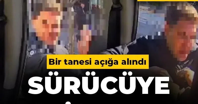 Sürücüye polis darbı! Bir tanesi açığa alındı