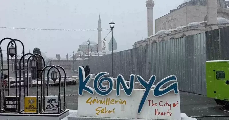 Konya’da kar sürprizi
