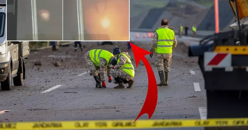 Düşen F 16 dan kafa karıştıran yeni görüntü! Havada 2 kere patlamış