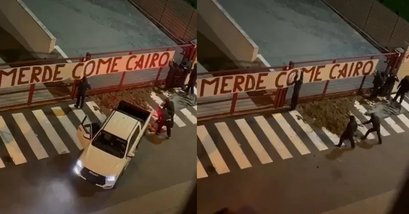 Taraftarlar takıma sinirlendi, tesislerin kapısına bir kamyon dışkı döktü! Sözcü Gazetesi