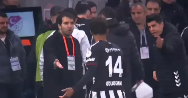 4. hakemin hareketleri tepki toplamıştı! Beşiktaş resmen TFF ye başvurdu