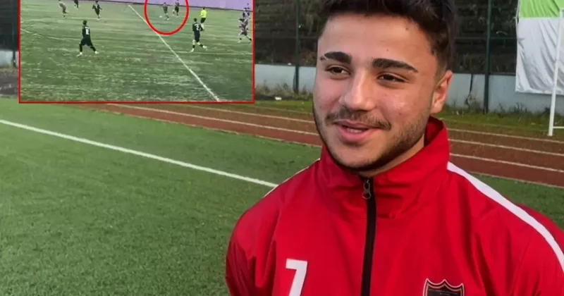Yok böyle gol! 55 metreden ağları sarsan oyuncu o anları anlattı