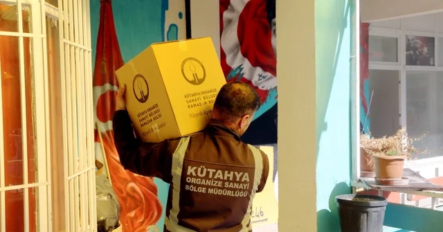 Kütahya OSB den 400 aileye gıda desteği Kütahya Haberleri