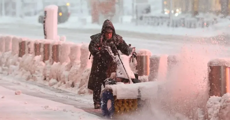 ABD nin doğu yakası dondu, elektrikler kesildi