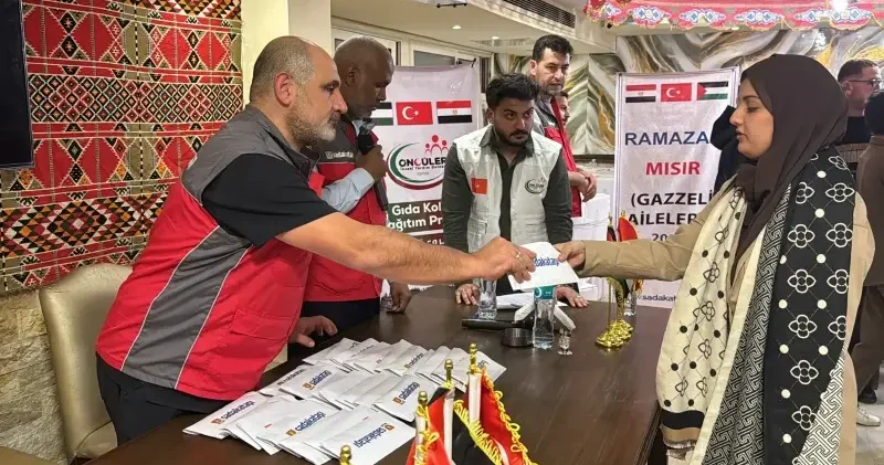 Sadakataşı Mısır’da yaşayan Gazzeli ailelere Ramazan yardımı ulaştırdı Hayat Haberleri