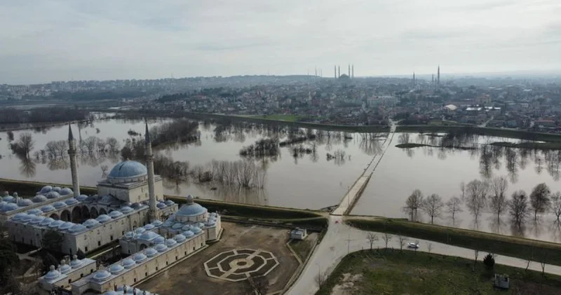 Meriç turuncu ikaz seviyesinde Son dakika haberleri