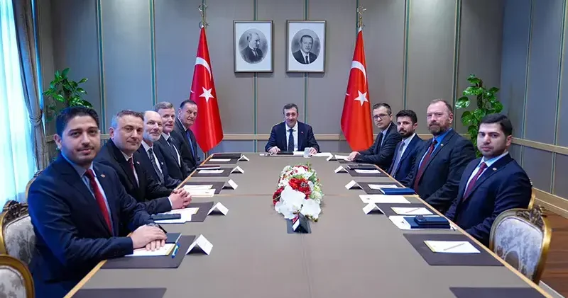 Cevdet Yılmaz, American Turkish Business Roundtable üyeleriyle görüştü