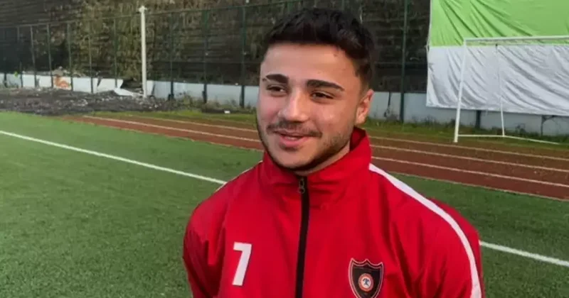 55 metreden gol atan genç futbolcu: Kendime güvendim!