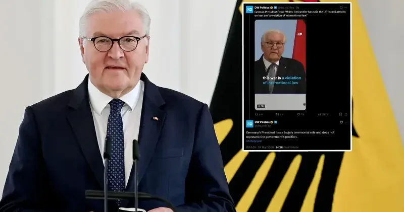 Sen misin ABD ile İsrail e laf diyen: DW, Almanya Cumhurbaşkanı nı sembolik ilan etti Avrupa Haberleri