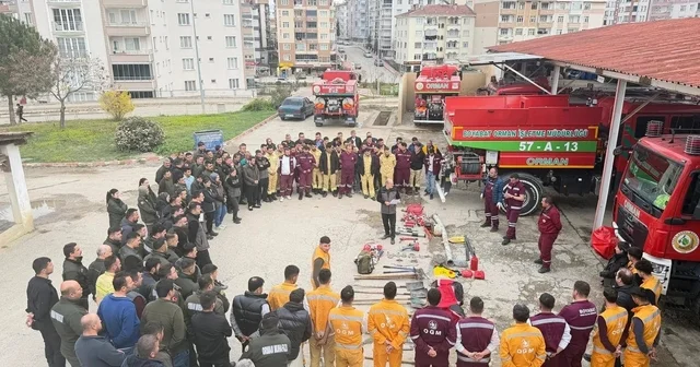 Sinop ta orman muhafızlarına kritik eğitim Sinop Haberleri