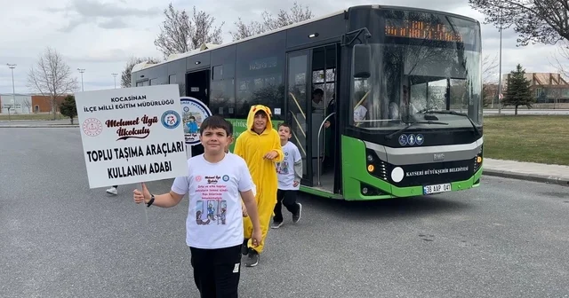 Büyükşehir Ulaşım A.Ş. ile Nezaket Yolda Kalmasın projesini hayata geçirdi Kayseri Haberleri