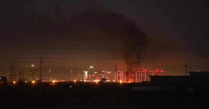 Irak ın Erbil kentinde birden fazla noktaya kamikaze İHA saldırısı düzenlendi