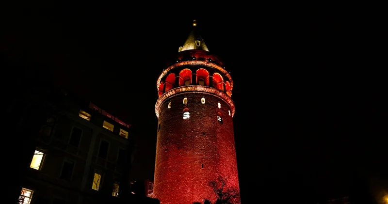 Galata Kulesi Multipl Miyelom için kırmızıya bürünecek Sağlık Haberleri