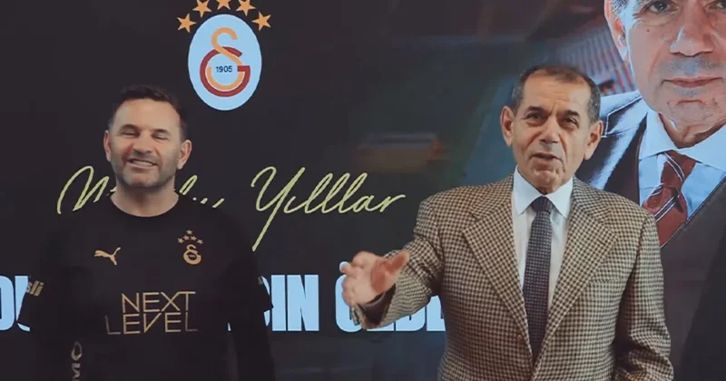 Galatasaray da Dursun Özbek in doğum günü kutlandı!