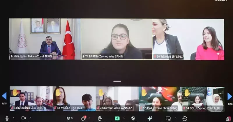 Bakan Tekin, 23 Nisan Çocuk Bayramı Düzenleme Kurulu nda çocukların fikirlerini dinledi