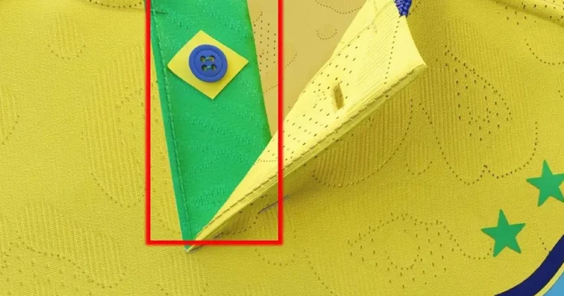 Brezilya nın Dünya Kupası formasının tasarımına bakın