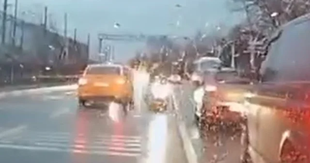 Trafik magandasının ehliyetine el konuldu Kocaeli Haberleri