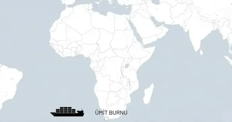 Kızıldeniz krizi rotayı güneye kırdı: Ümit Burnu yeniden dünya ticaretinin merkezinde