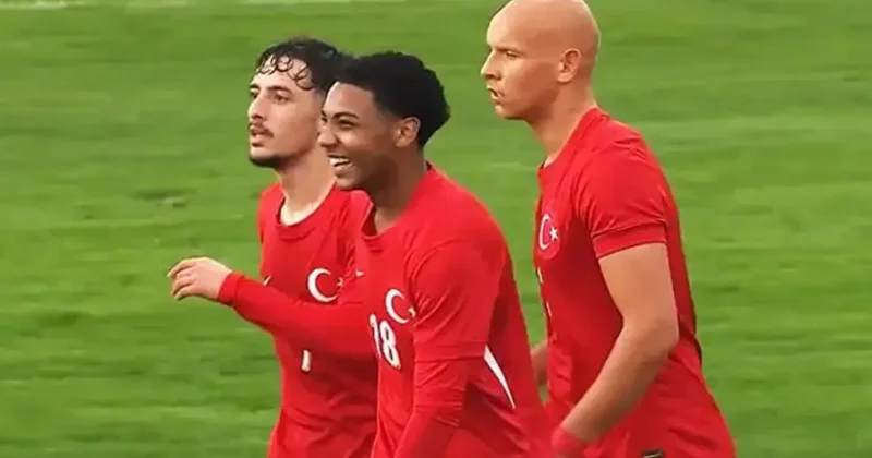 Babası Türk annesi Afrikalı! Milli Takım ın yeni yıldızı ilk maçında şov yaptı