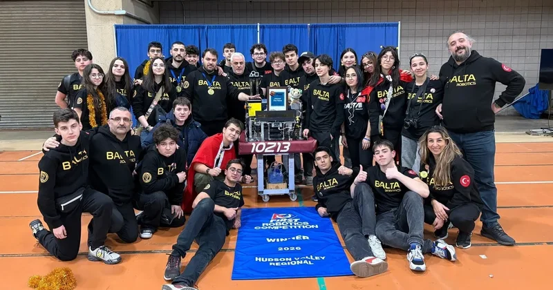 Anadolu lisesi robotik takımı New York’ta şampiyon oldu