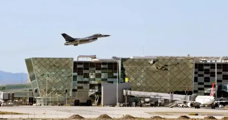 GKRY de Türk F 16 paniği! KKTC semalarında uçuşa Rumlardan tepki