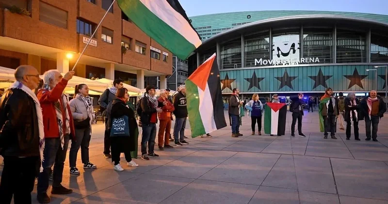 İsrail e İspanya da şok: Real Madrid protestosu