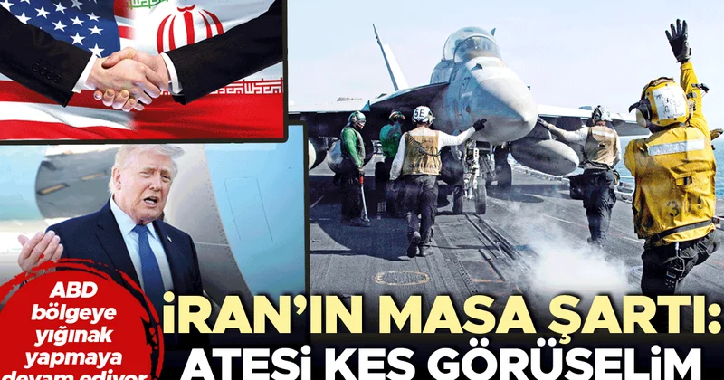 İran Trump’a güvenmiyor: Masayı kurmadan ateşi kes