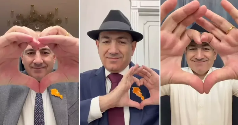 Paşinyan dan kalpli günaydın videoları: Ülke lideri değil sanki fenomen