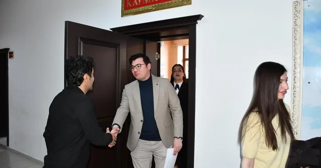 Sarıkamış Kaymakamı Aslantatar, doktorlarla bir araya geldi Kars Haberleri