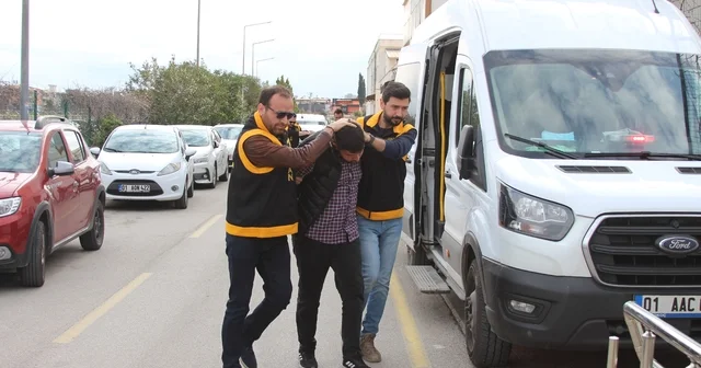 Trafik magandası baba oğul tutuklandı Adana Haberleri